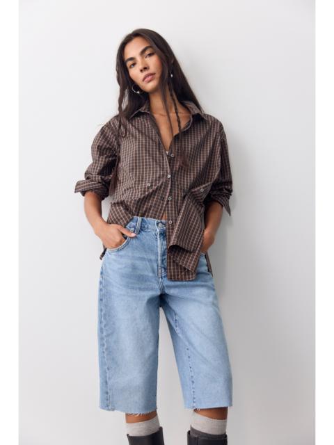 FREE PEOPLE We The Free Many Ways Plaid Button Down
