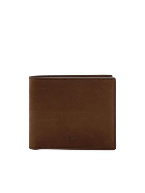 logo-embossed wallet