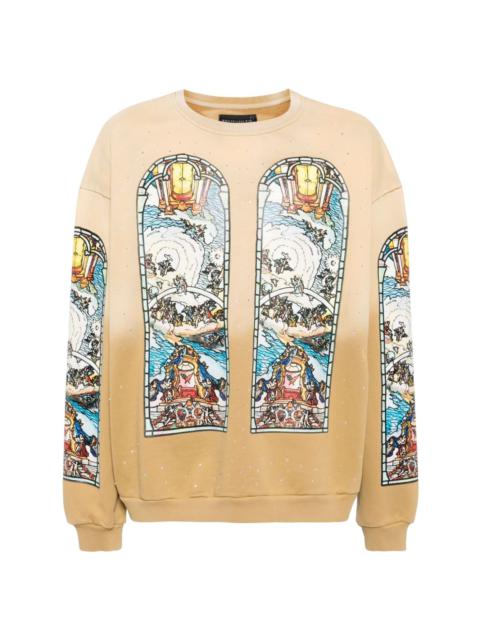 WHO DECIDES WAR Chalice cotton sweatshirt