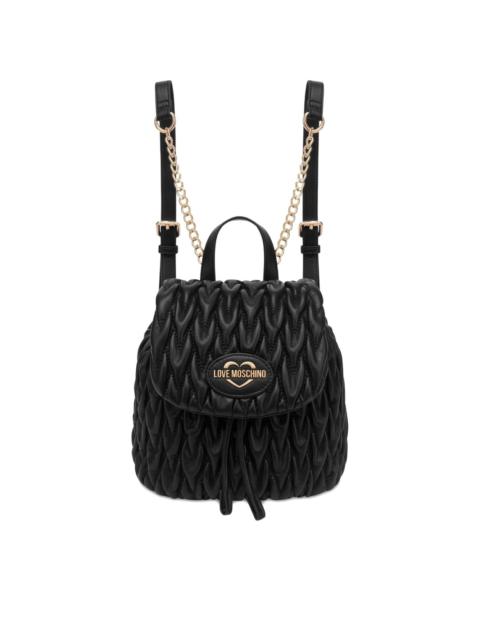 Moschino matelassé backpack