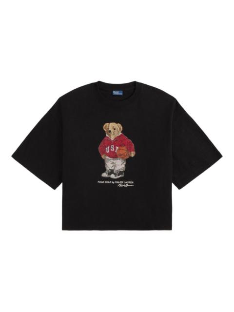 Polo Ralph Lauren polo bear embellished T-shirt