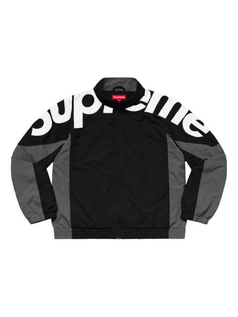 Supreme FW19 Week 1 Shoulder Logo Track Jacket logo SUP-FW19-020