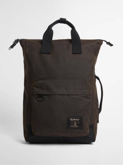 Barbour Field Waxed Backpack