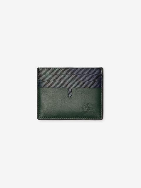 Burberry Tall Pop Check Card Case