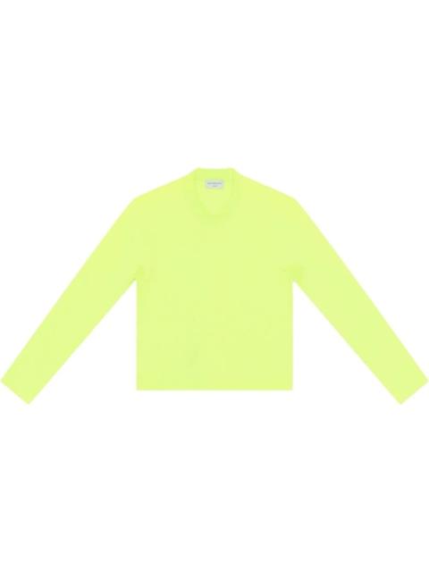 BALENCIAGA crewneck long-sleeve top