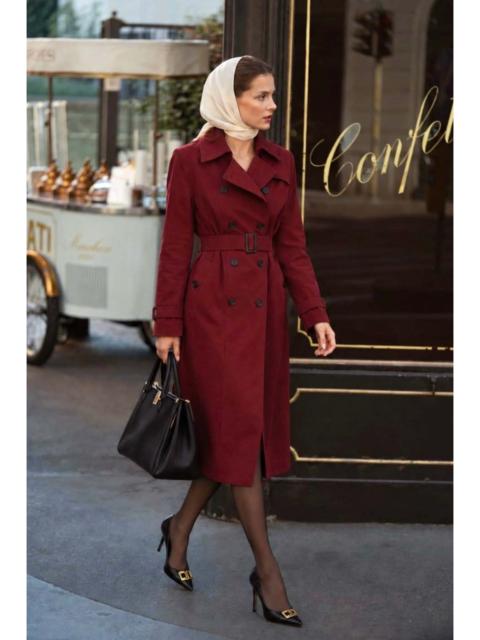 Gaâla Kelianne Cotton Trench Coat