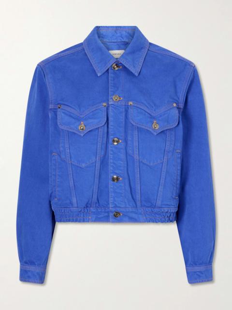 VERSACE Cotton Trucker Jacket