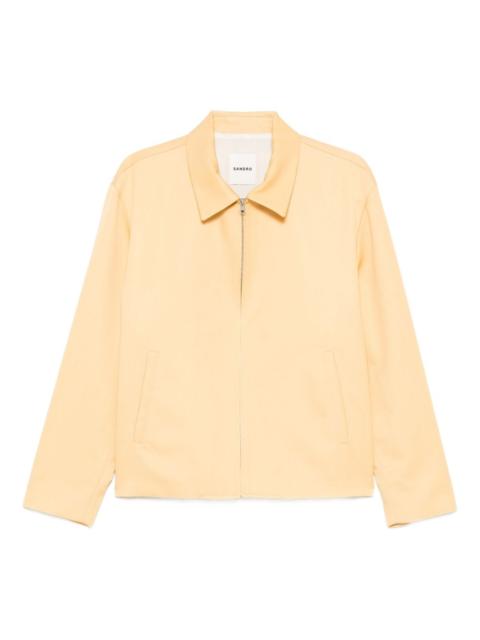 Sandro zip front jacket