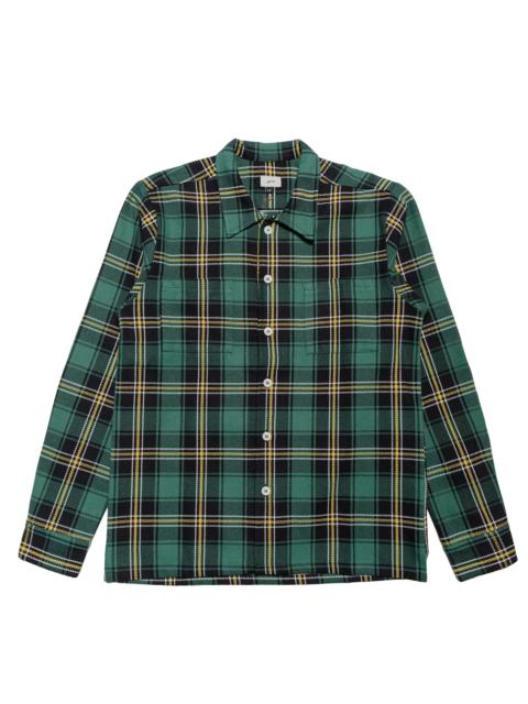 Bather Algae Plaid Flannel Shirt