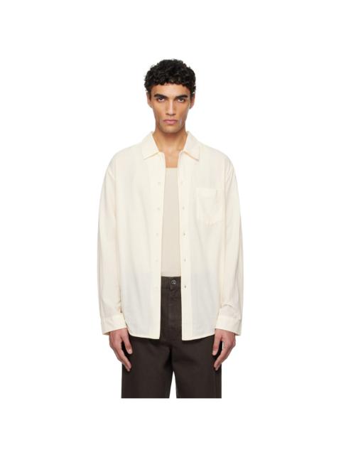 【関税込み】Sefr ホワイト Suneham シャツ Séfr White Suneham Shirt | REVERSIBLE