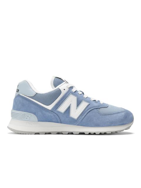 New balance 574 azzurre hotsell