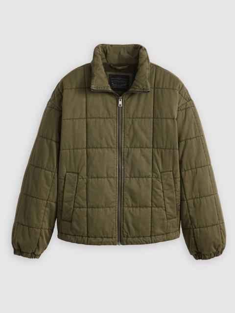 BOX QUILTED COTTON JACKET