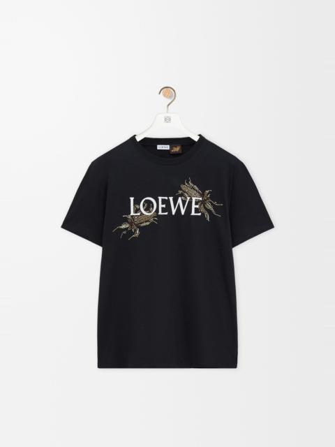 Loewe Embellished T-shirt in cotton