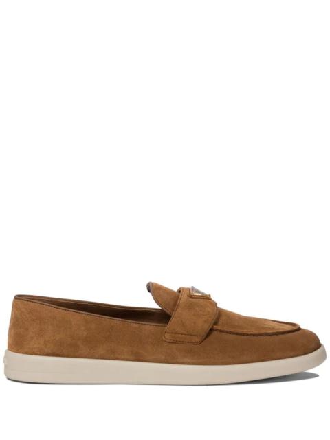 Prada SUEDE LEATHER LOAFERS