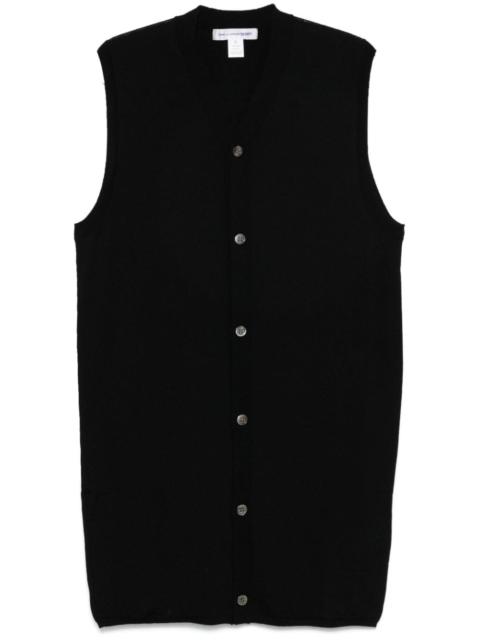 Comme des Garçons SHIRT 소매없는 카디건