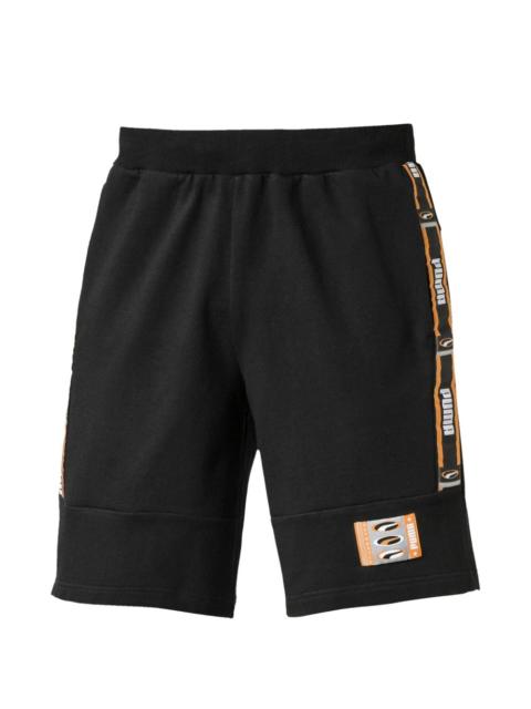 PUMA logo-detail track shorts