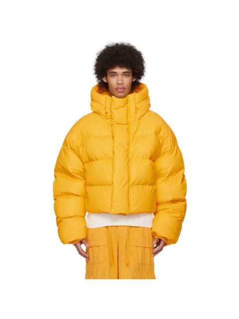 entire studios Yellow MML Down Puffer Jacket