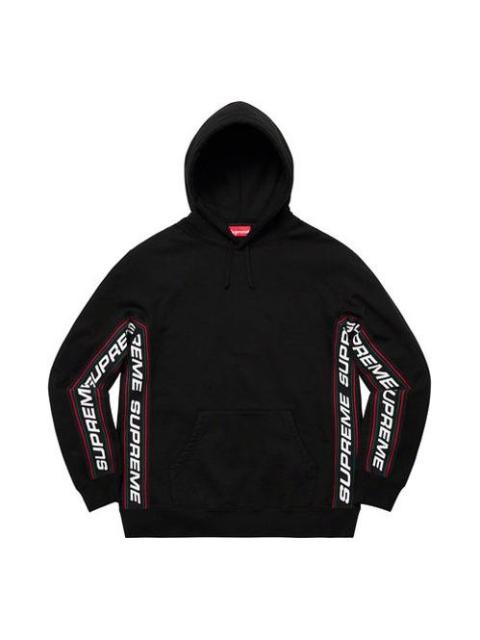 Supreme Supreme AOI Zip Up Hooded Sweatshirt 'Black White Supreme Supreme AOI Zip Up Hooded Sweatshirt 'Black White