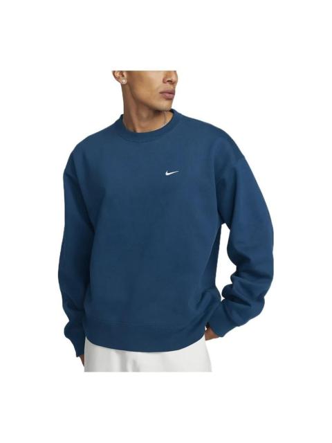 Nike Nike Solo Swoosh Crewneck Sweatshirt Blue CV0554-460