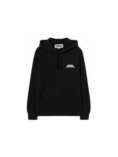 Comme Des Garçons Comme des Garcons Small Logo Printed Hoodie Black