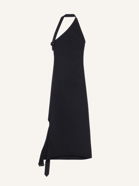 LONG ASYMETRICAL BUCKLE DRESS