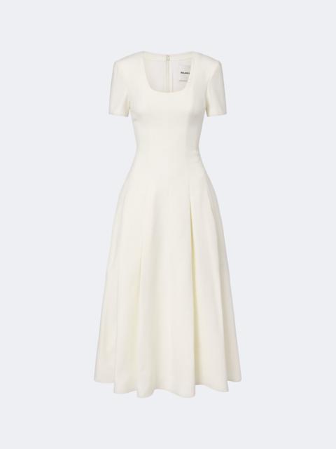 ROLAND MOURET Wool and silk cocktail dress