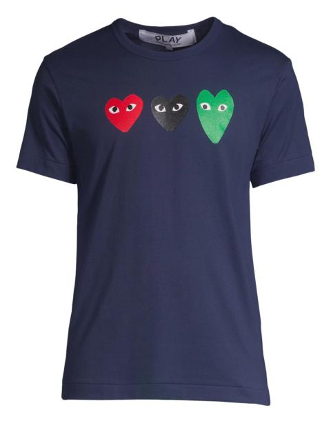 Comme des Garçons PLAY heart-print T-shirt