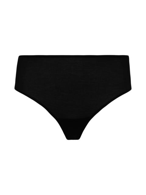 HANRO Luxury Moments Lace Back Cotton Brief