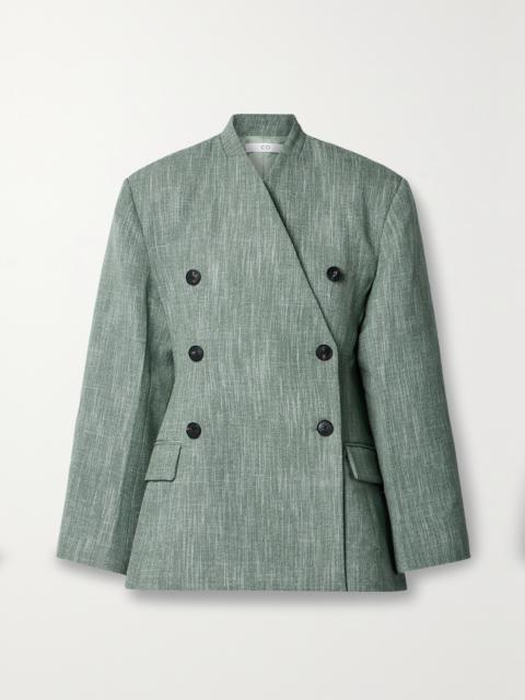 CO Double-breasted Wool-blend Blazer