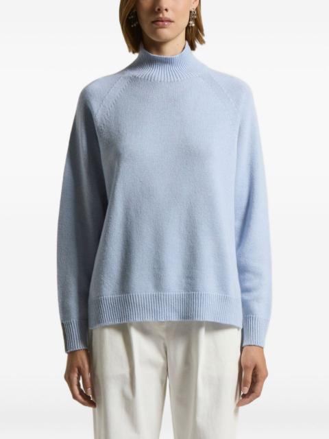 PESERICO high-neck raglan-sleeve sweater
