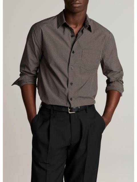 Vince McDermott Plaid Cotton Button-Front Shirt