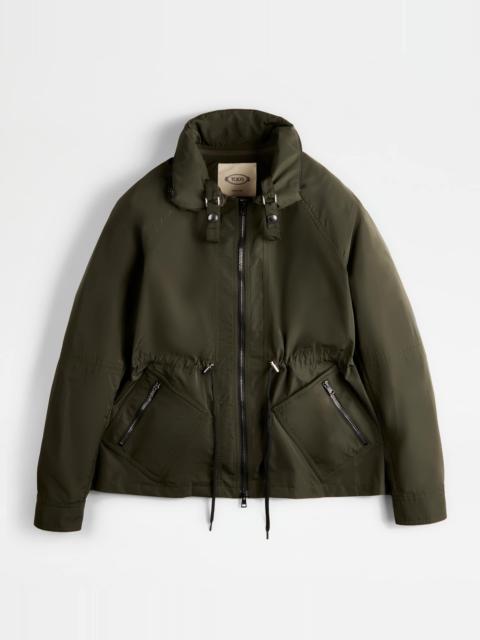 Tod's SHORT PARKA - GREEN