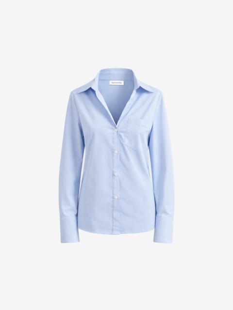 The Frankie Shop Mela Fitted Shirt - Light Blue
