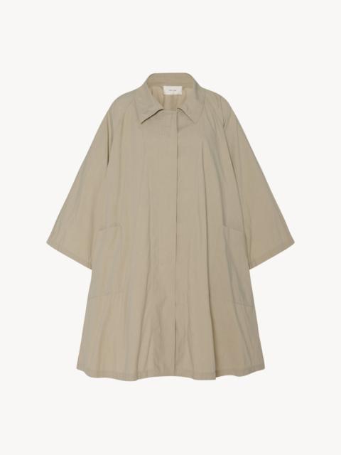 The Row Leins Coat in Cotton