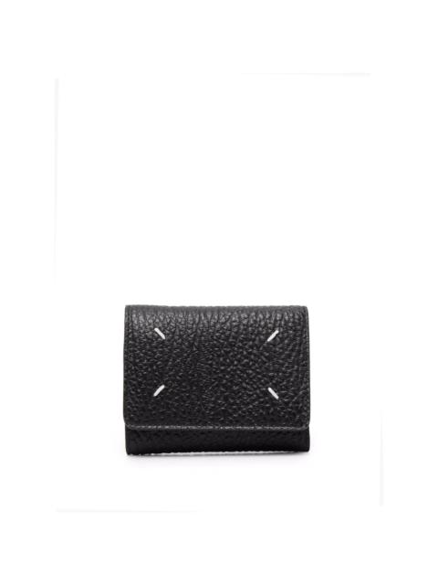 MM6 Maison Margiela four-stitch leather wallet