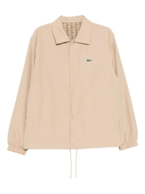 LACOSTE logo-embroidered jacket