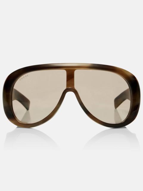 GUCCI Flat-top sunglasses