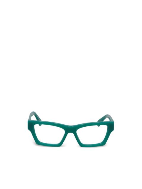 Off-White geometric-frame optical glasses