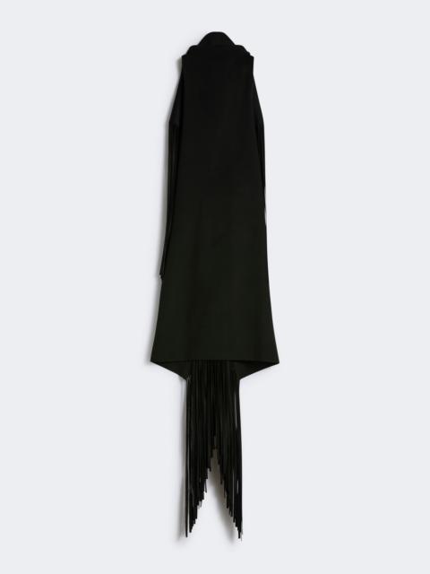 Sportmax RAME Long double-faced pure wool dress - RUNWAY
