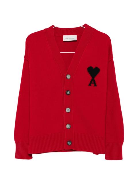 AMI Paris Ami Paris Ami De Coeur Cardigan
