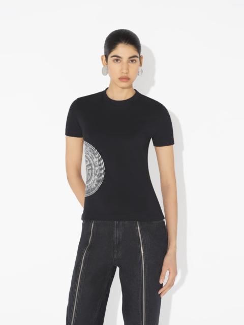 Jean Paul Gaultier THE BLACK LAUREL STAMPED BABY TEE