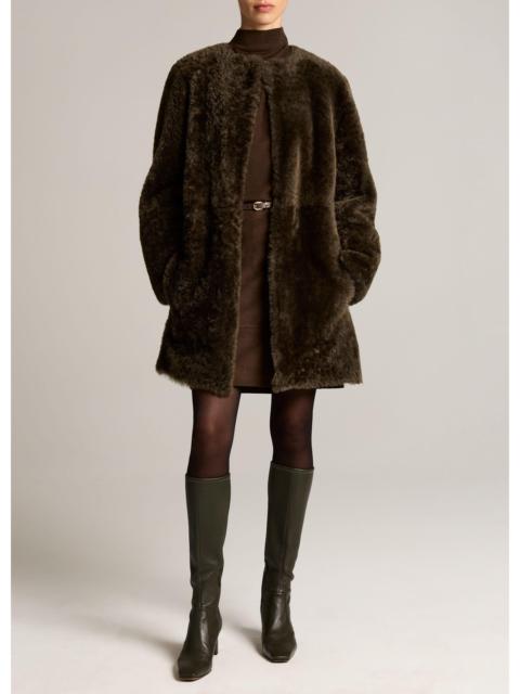 Vince Reversible Shearling Car Coat