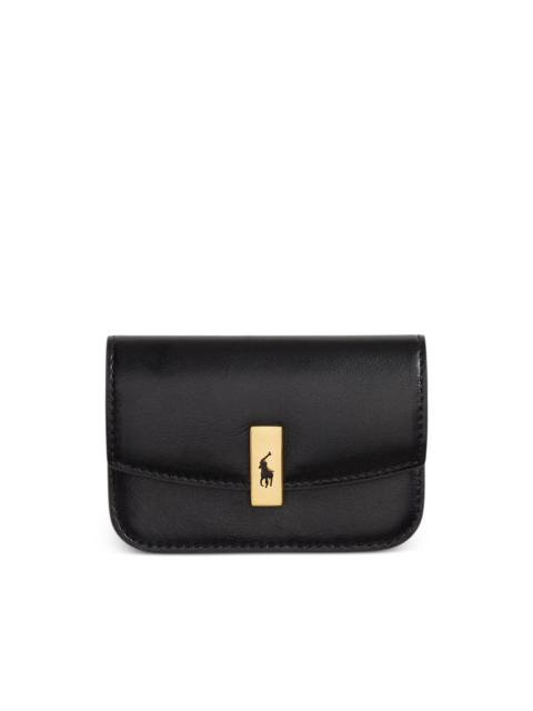 Polo Ralph Lauren logo-plaque leather wallet