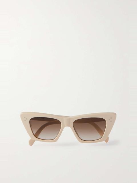 CELINE Cat-eye acetate sunglasses