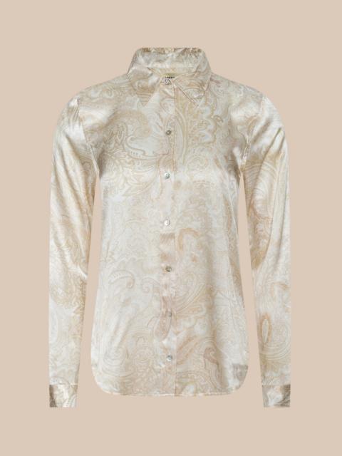 L'AGENCE Tyler Silk Blouse