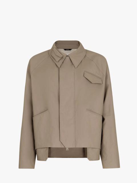 Beige linen jacket