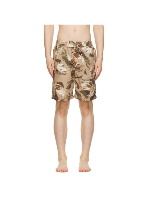 Isabel Marant Beige Hydra Swim Shorts