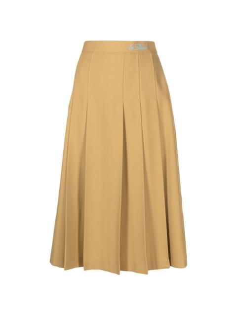 LACOSTE high-waisted pleated skirt