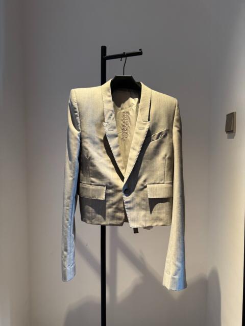 Rick Owens Rick Owens SS20 Padded Shoulder Blazer