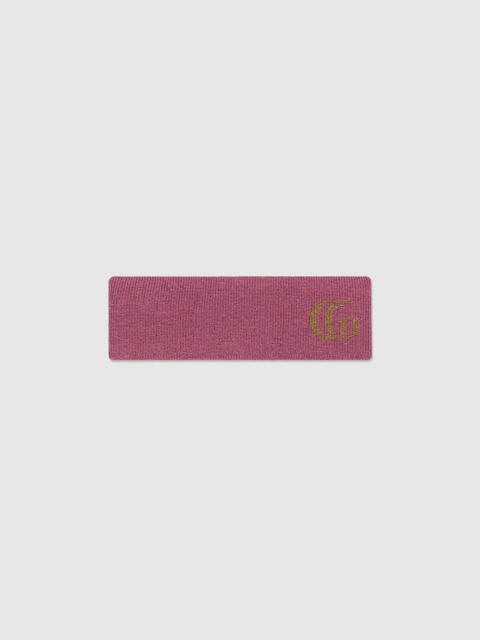 GUCCI GG lamé jacquard headband